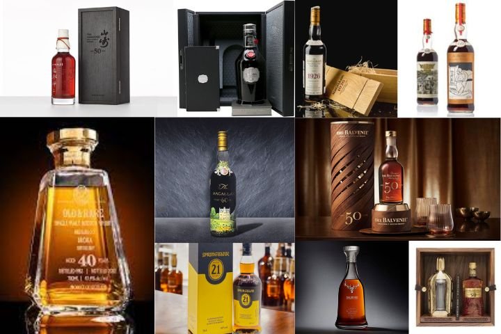 Top 10 Most Expensive Whiskey Bottles