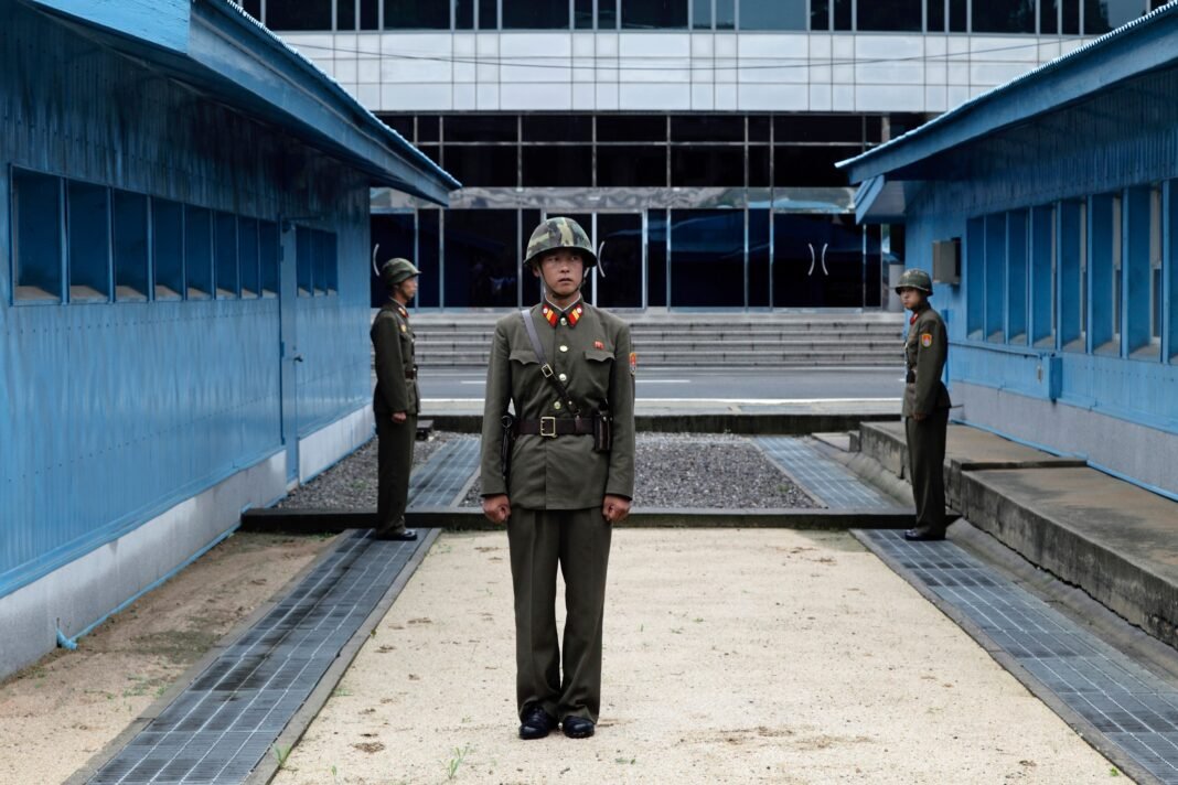 North Korean soldiers captured