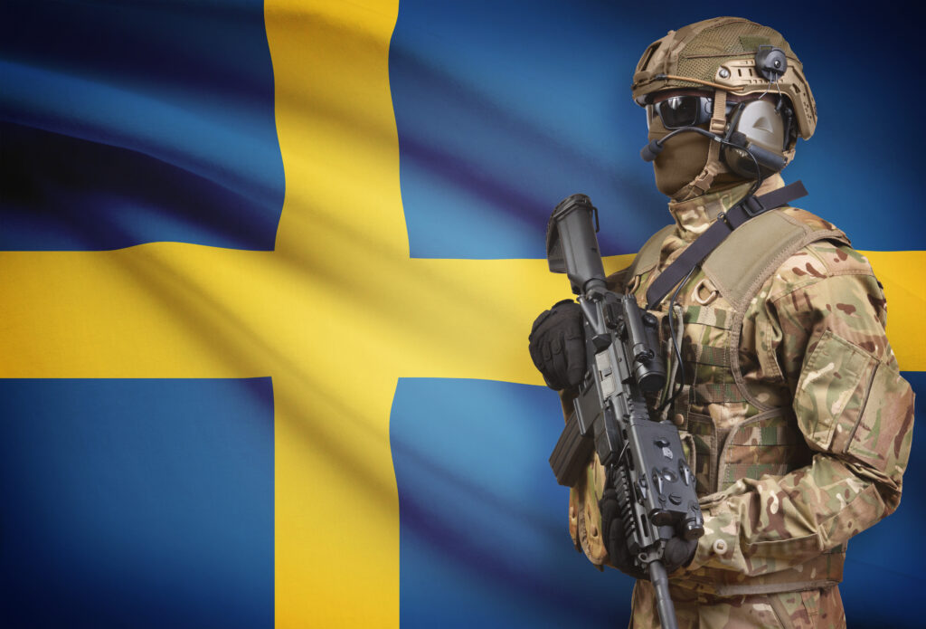 Swedish troops join NATO